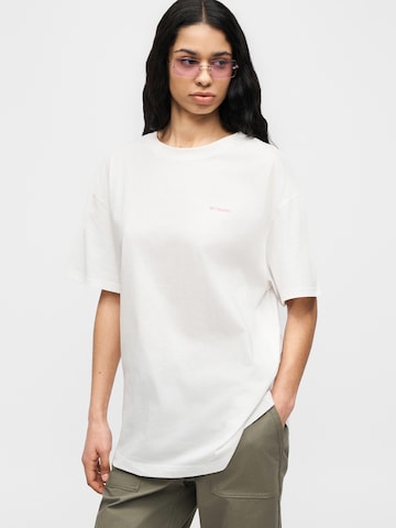 COLUMBIA Λειτουργικό μπλουζάκι 'Rolling Bend™' σε λευκό