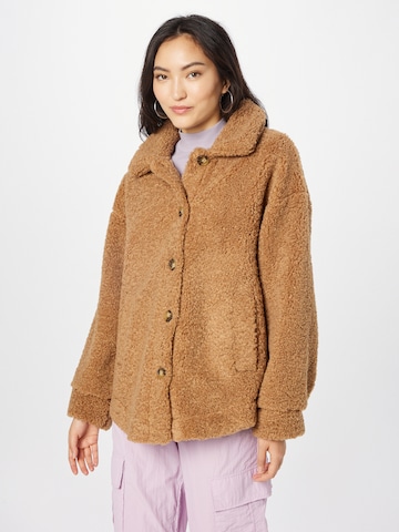 Gina Tricot Between-Season Jacket 'Celeste' in Brown: front