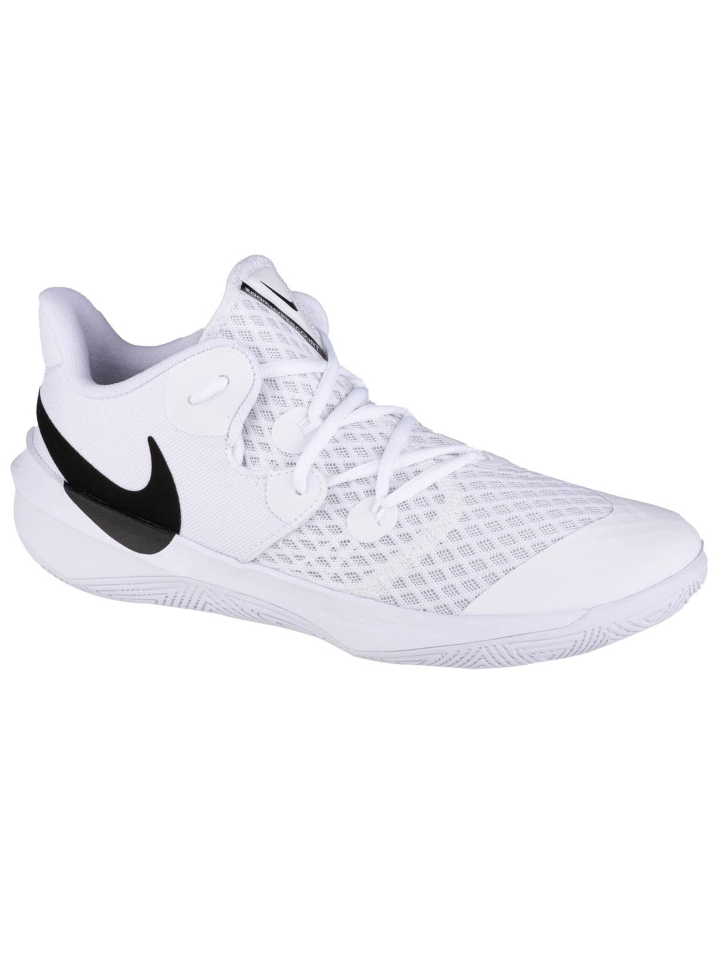 NIKE Sportschoen 'Zoom Hyperspeed Court' in Wit: voorkant