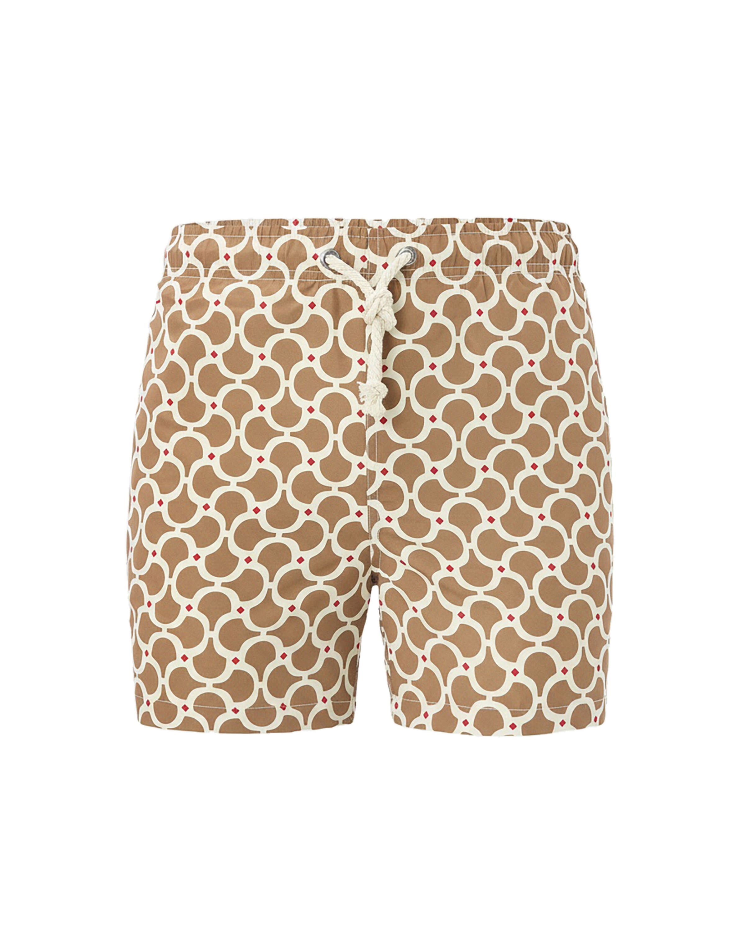 Gassa d'Amante Badeshorts 'Nora' in Braun: Vorderseite