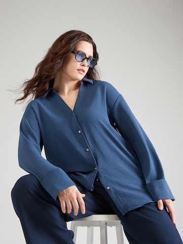 Vero Moda Curve Μπλούζα 'VMCizzy' σε μπλε: μπροστά