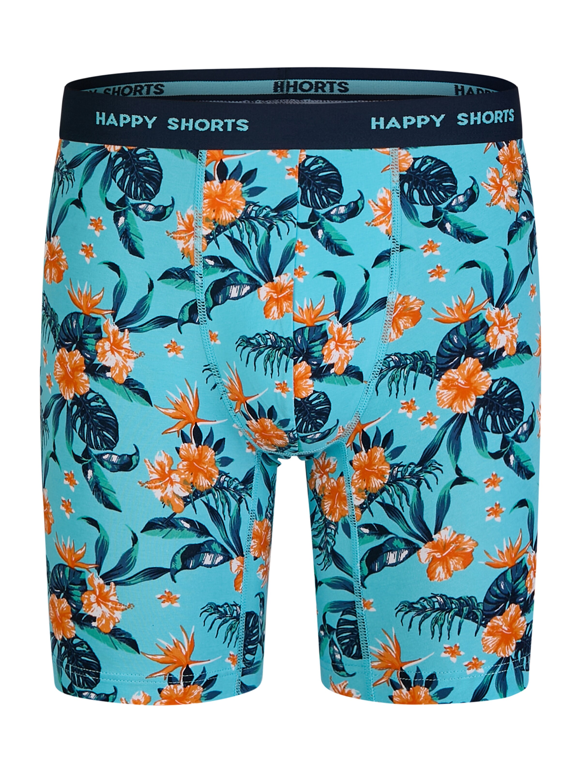 Boxers ' Jersey Boxer Briefs ' Happy Shorts en mélange de couleurs