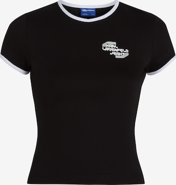 KARL LAGERFELD JEANS T-Shirt in Schwarz: Vorderseite