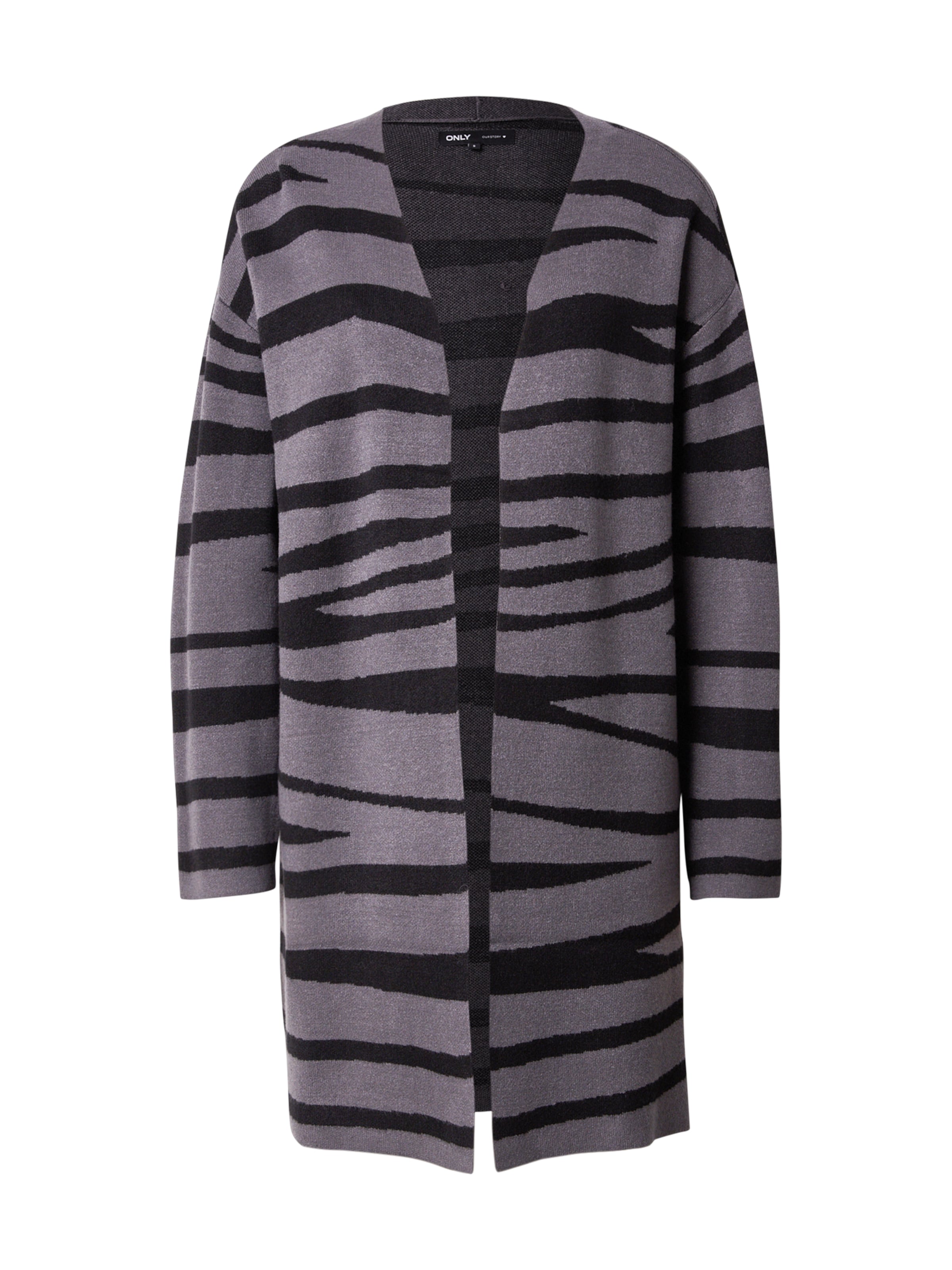 ONLY Strickjacke 'ONLFRIDA' in Grau: Vorderseite