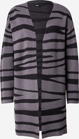 ONLY Strickjacke 'ONLFRIDA' in Grau: Vorderseite