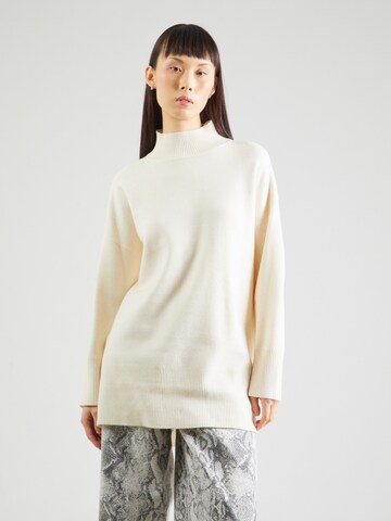 ONLY Oversized trui 'ONLibi' in Wit: voorkant