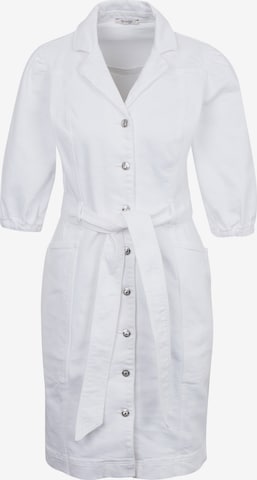 Orsay Shirt Dress in White: front