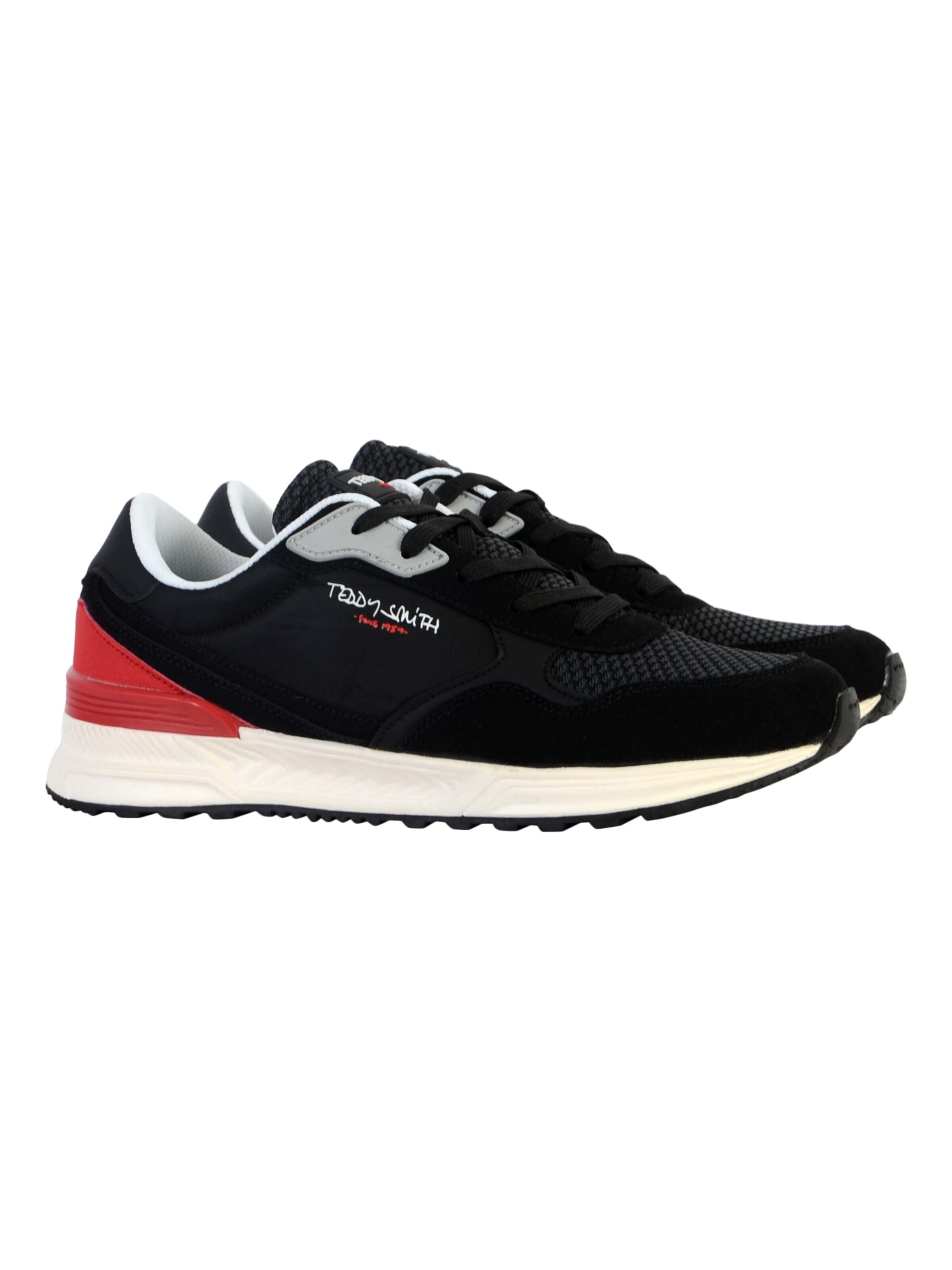Scarpa stringata sportiva di Teddy Smith in nero