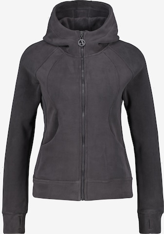 Jachetă fleece 'AyuAK F' de la alife & kickin pe gri: față