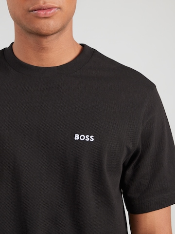 BOSS Футболка 'Member' в Черный