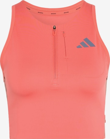 ADIDAS PERFORMANCE Sporttop 'Adizero' in Pink: Vorderseite