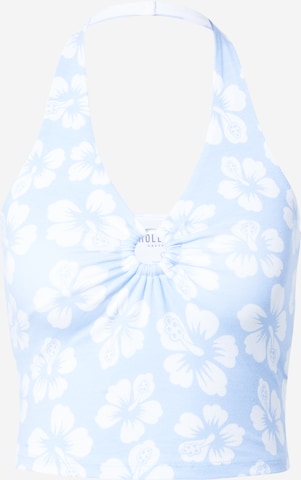 HOLLISTER - Top en azul: frente