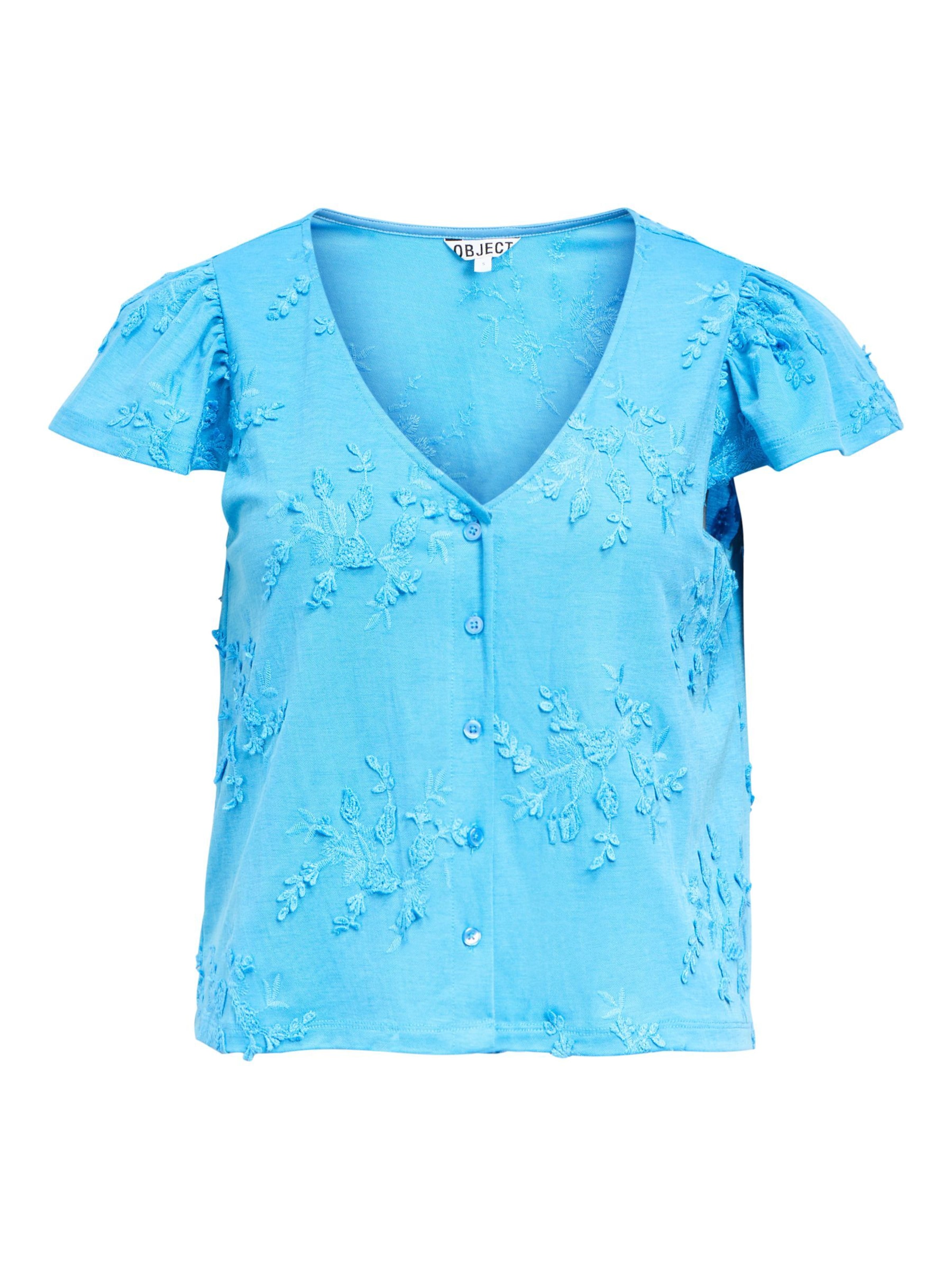 OBJECT Blusa 'OBJMinnie' en M en azul oscuro, Vista del producto