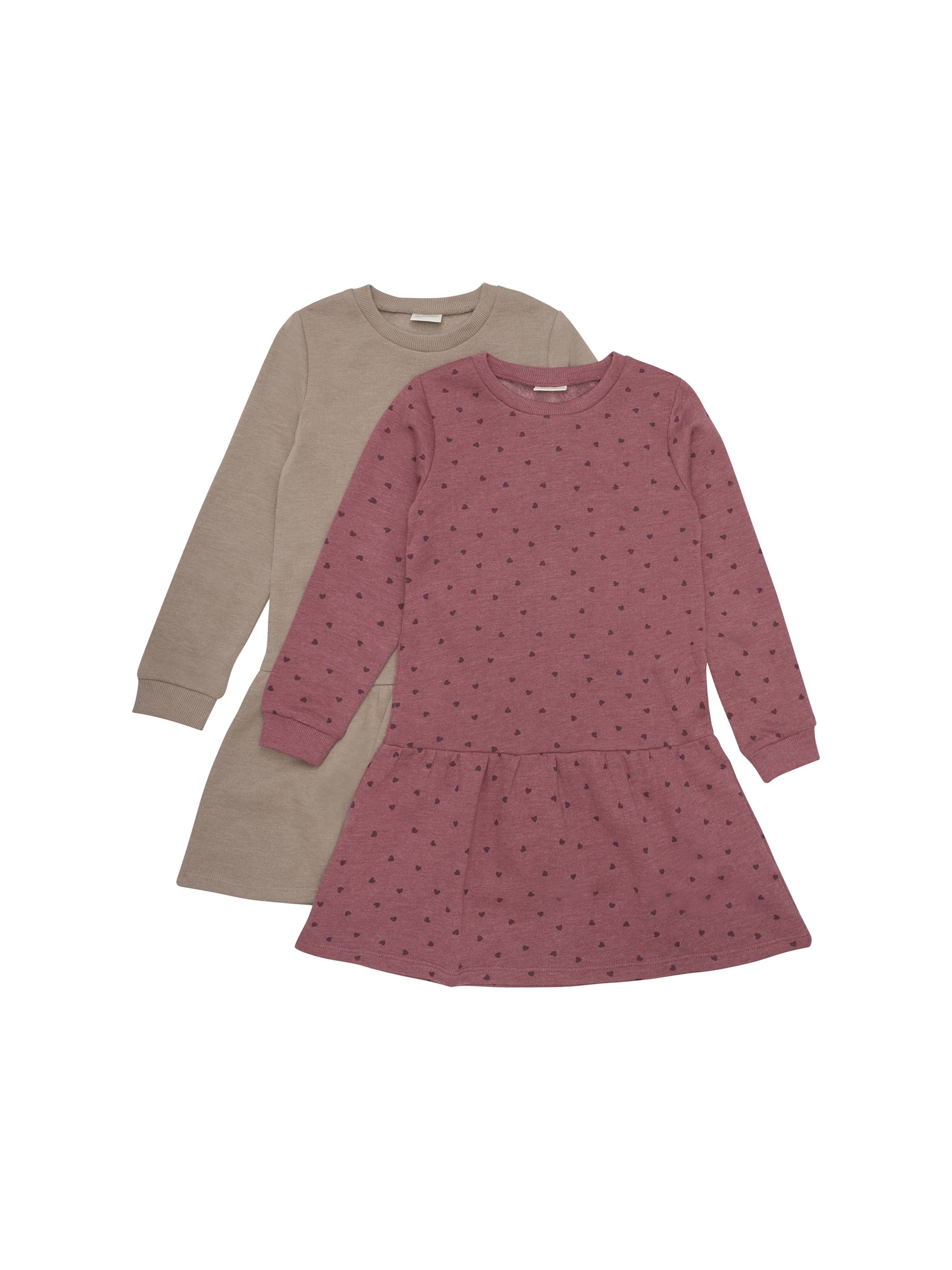 MINYMO Jerseykleid ' MISweat ' in Rot: Vorderseite