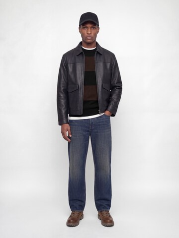 Pulover 'JJESOHO OLLIE' de la JACK & JONES pe negru