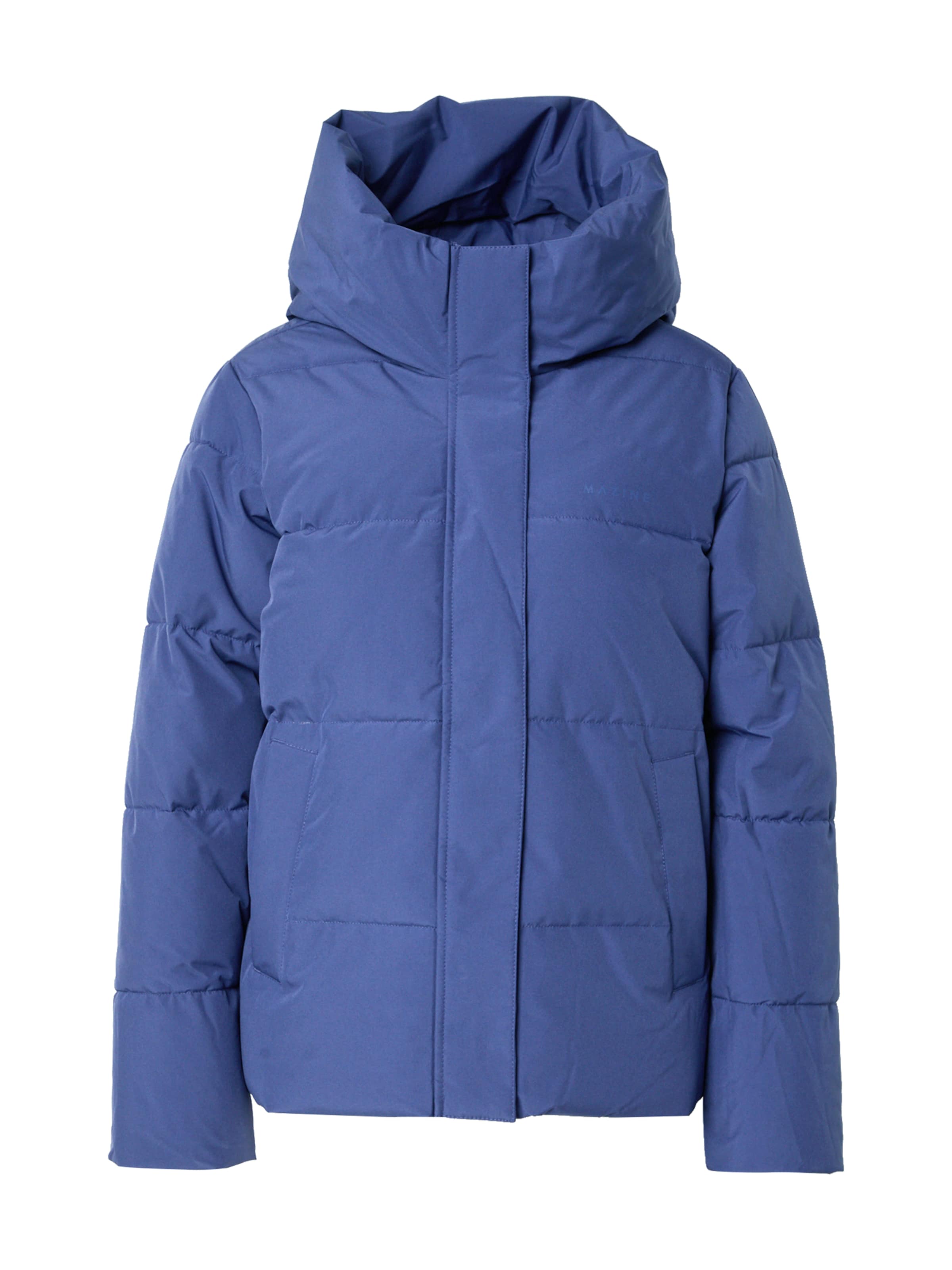 mazine Vinterjacka i blå: framsida