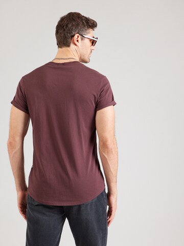 G-STAR - Camisa 'Lash' em vermelho