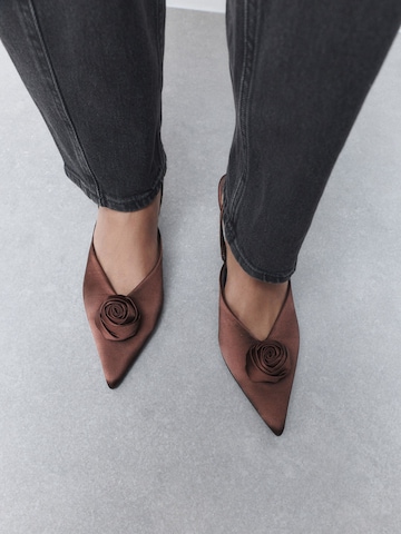 Décolleté sling 'Forever Comfort' di Next in marrone