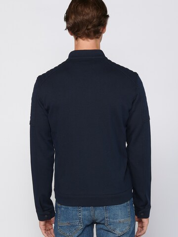 KOROSHI Between-Season Jacket in Blue