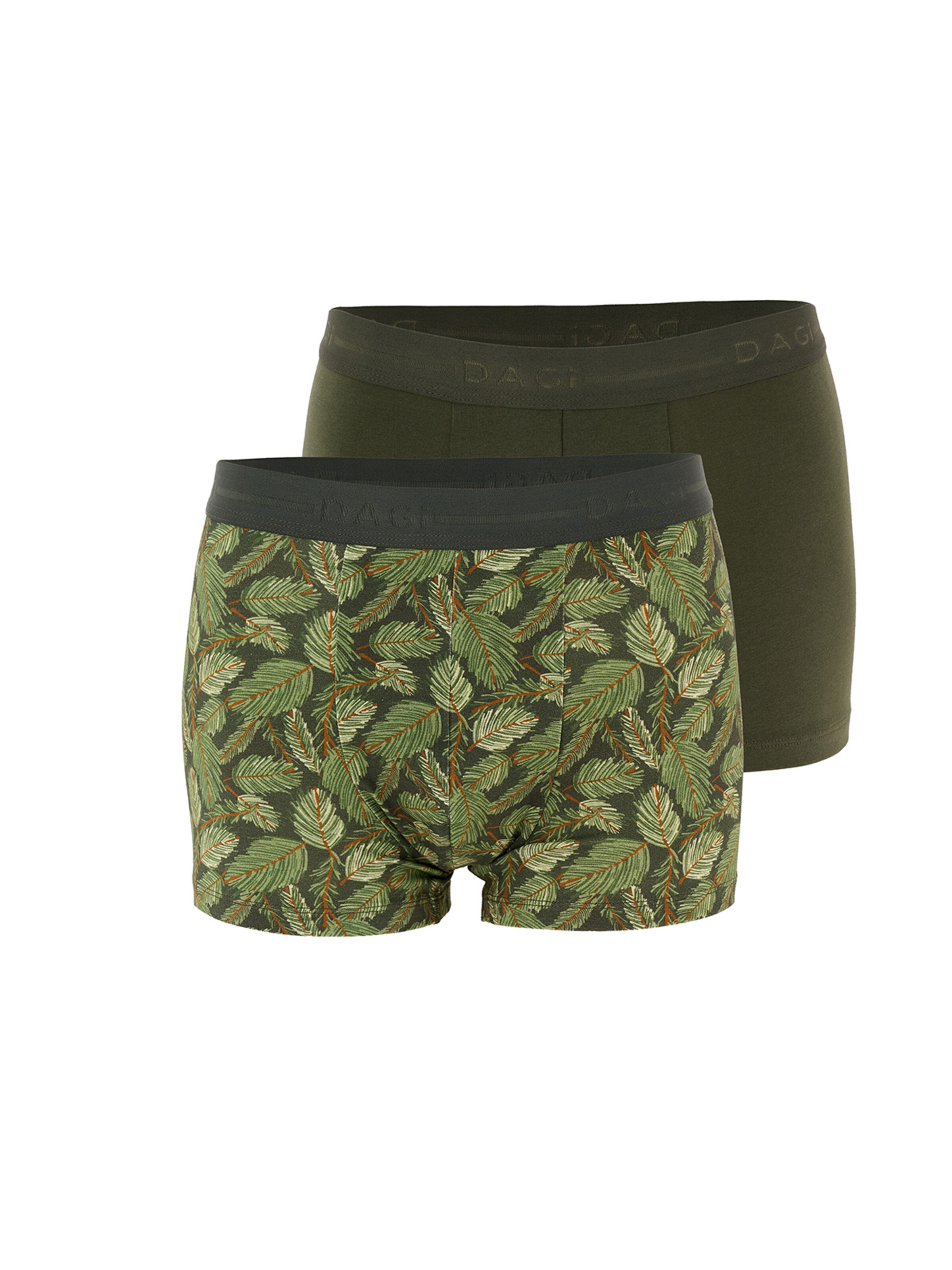 Dagi Boksershorts i brun: forside