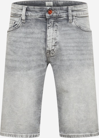 QS Regular Jeans in Grey: front