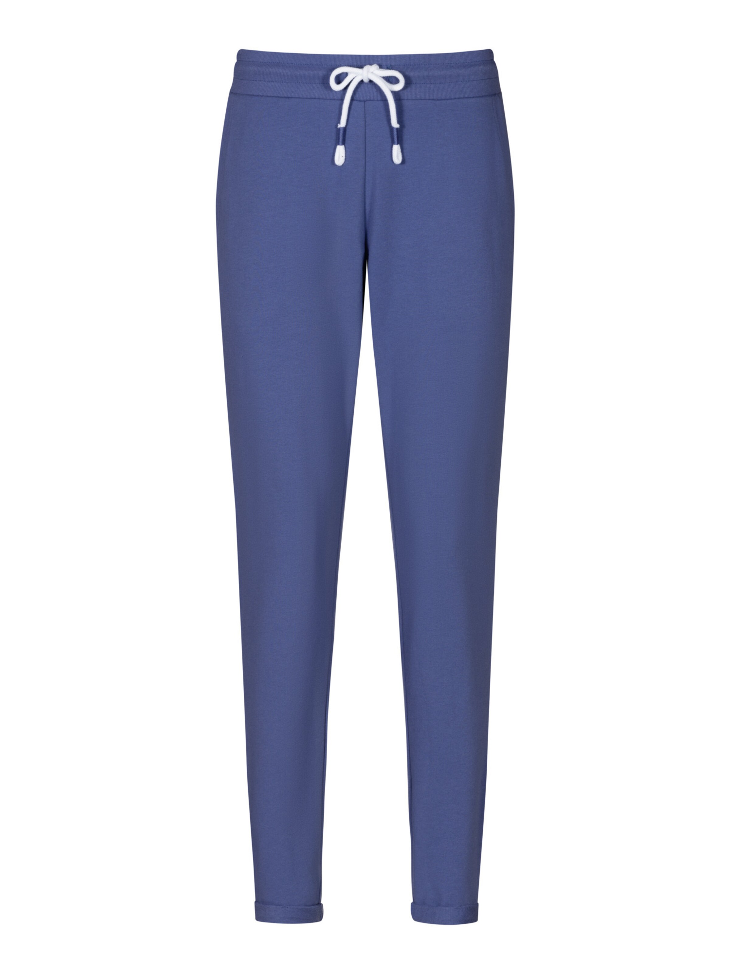 Mey Pyjamabroek in Blauw: voorkant