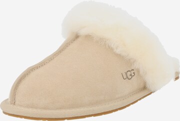 Ciabatta 'SCUFFETTE II' di UGG in beige: frontale