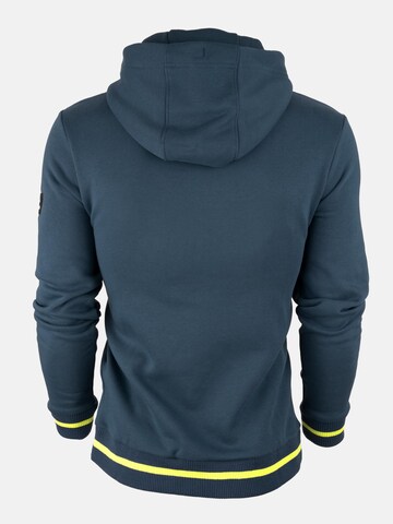FORSBERG Sweatshirt 'Hoodie mit Vintage Logo' in Blue