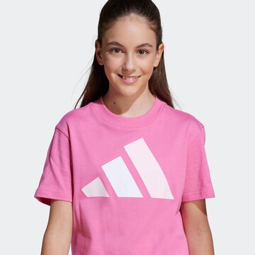 ADIDAS SPORTSWEAR Функциональная футболка 'Essentials' в Ярко-розовый