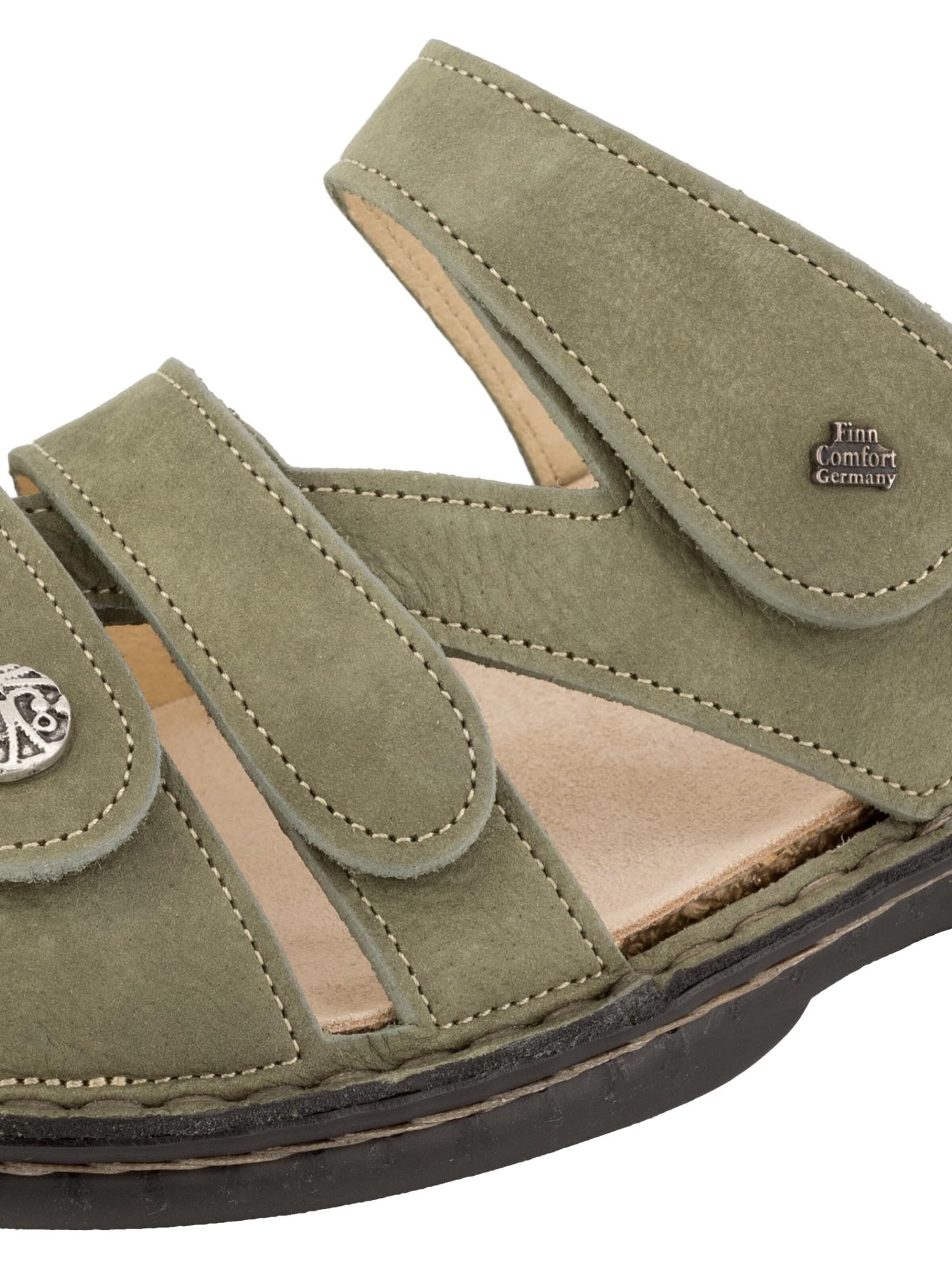 Finn Comfort Mule 'Ventura Soft' in Green