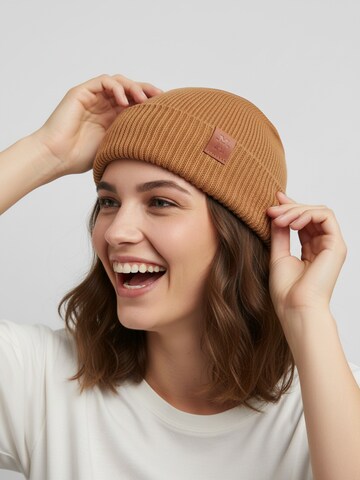 Manufaktur13 Beanie 'Fishermans' in Beige