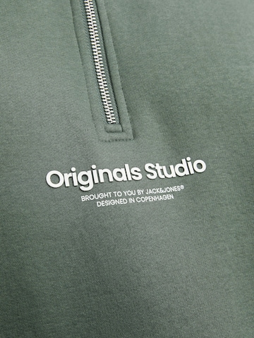 JACK & JONES Sweatshirt 'Vesterbro' in Green