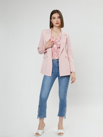 Influencer Bluse in Pink