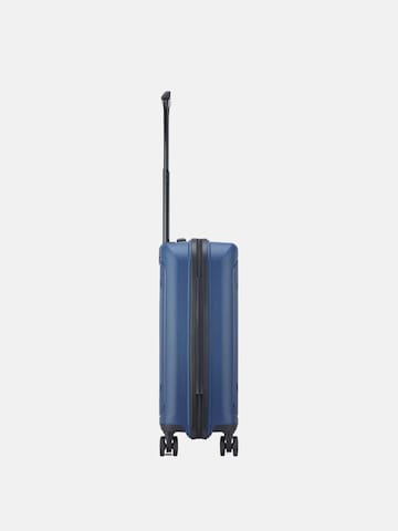MODO by Roncato Wózek 'RONCATO TROLLEY CABINA 4R 55/20CM NOXA Valigie e Trolley' w kolorze niebieski