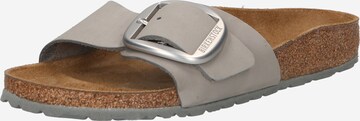 BIRKENSTOCK Mules 'Madrid' in Grey: front