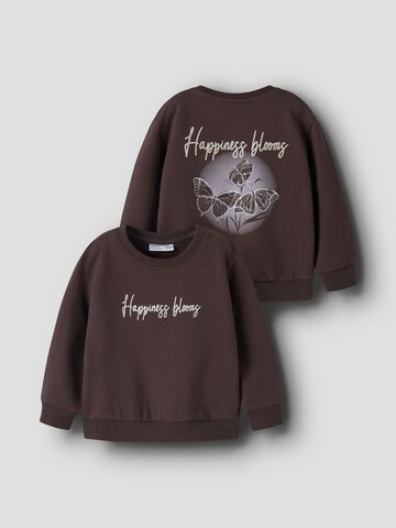 NAME IT - Sudadera en marrón