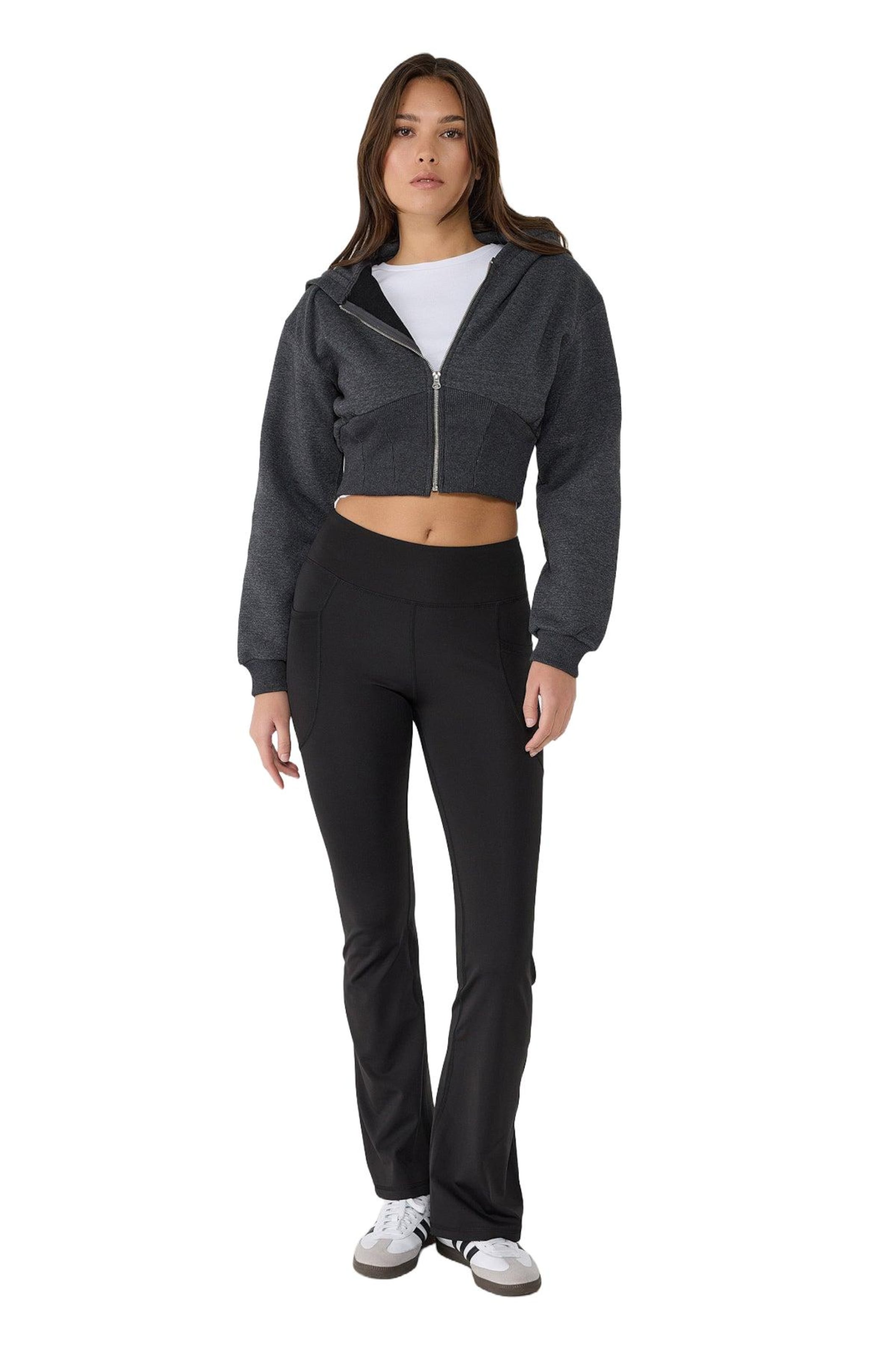 No Matter What Sweatvest in Grijs