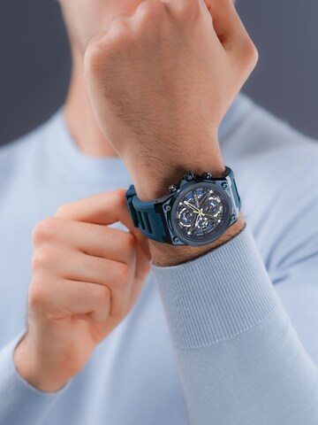 POLICE Analog watch 'Sonic' in Blue
