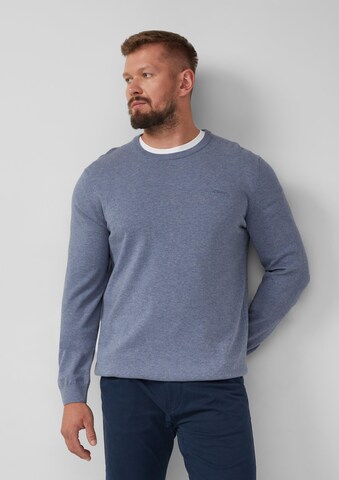 s.Oliver Trui in Blauw: voorkant