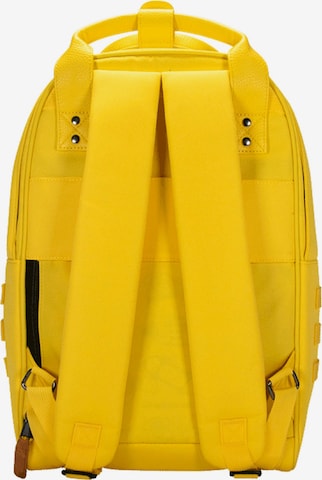 Cabaia Backpack 'Old School' in Yellow