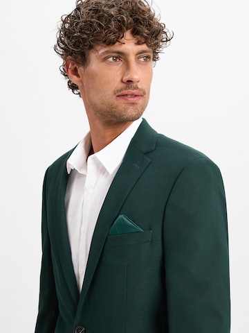 Finshley & Harding Slim Fit Sakko 'Oakland' in Grün