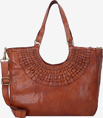 Cabas Campomaggi en marron : devant