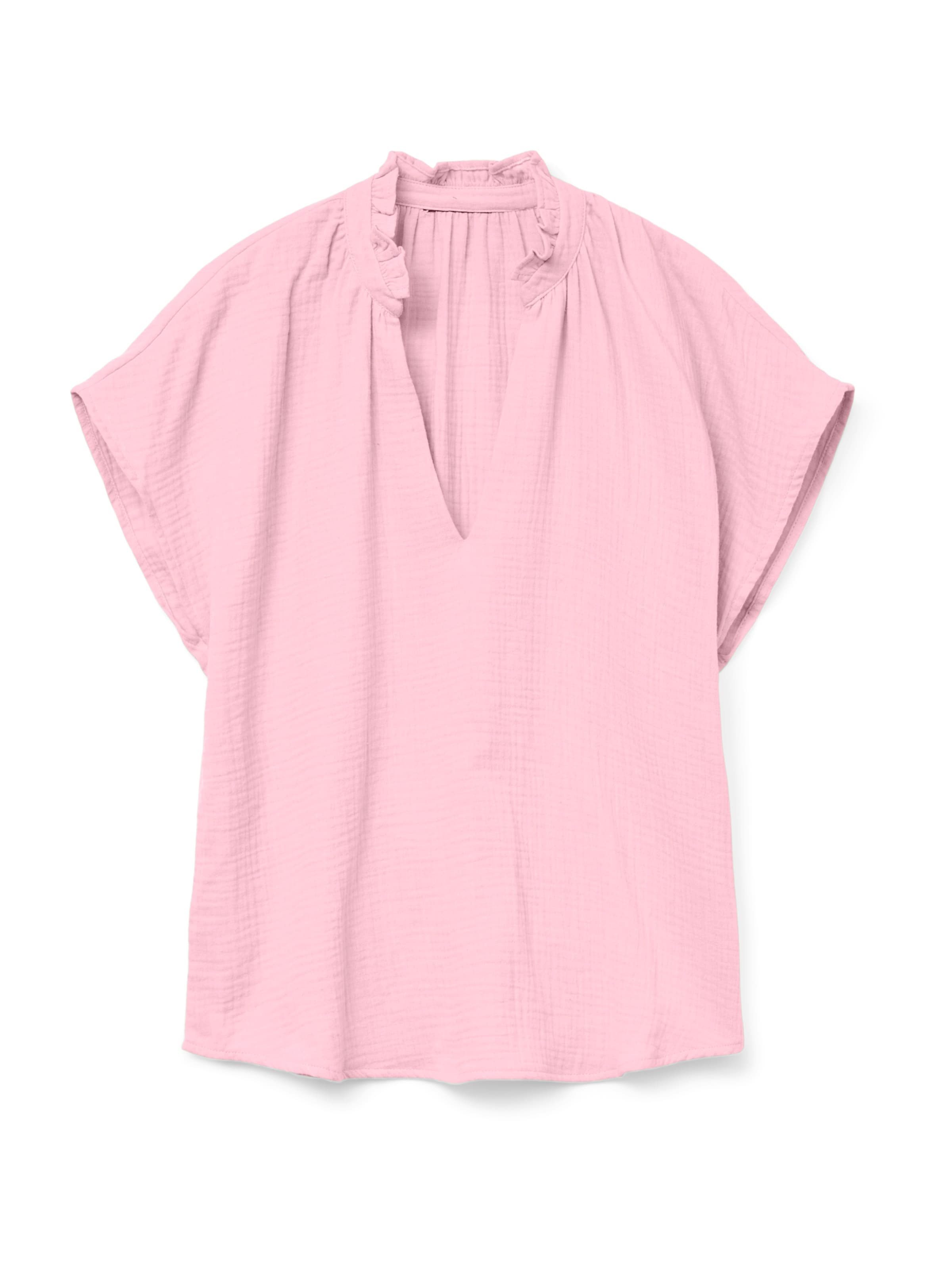 Bluză 'VMNATALI' de la VERO MODA pe roz: față