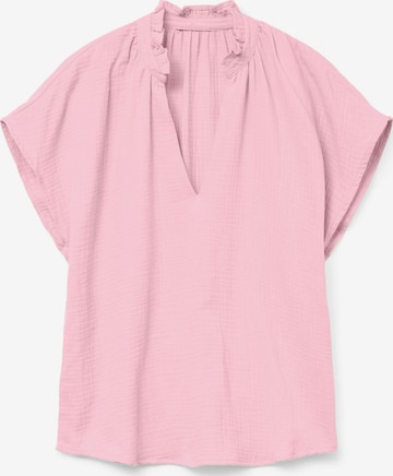 Bluză 'VMNATALI' de la VERO MODA pe roz: față