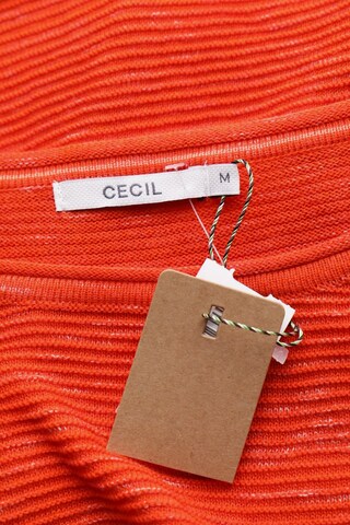 CECIL Pullover M in Orange