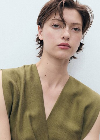 MANGO Kleid 'Vene' in Grün