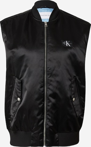 Calvin Klein Jeans Vesta – černá: přední strana