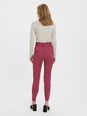 VERO MODA Slimfit Hose 'Eva' in Pink