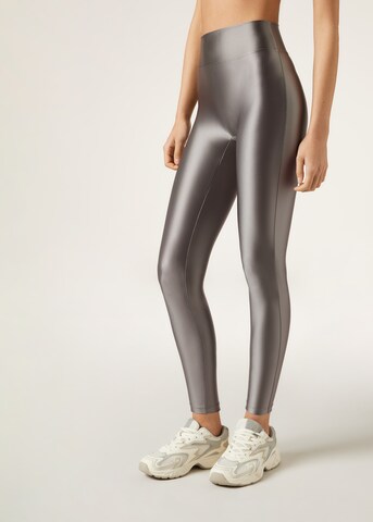 CALZEDONIA Skinny Leggings in Grey