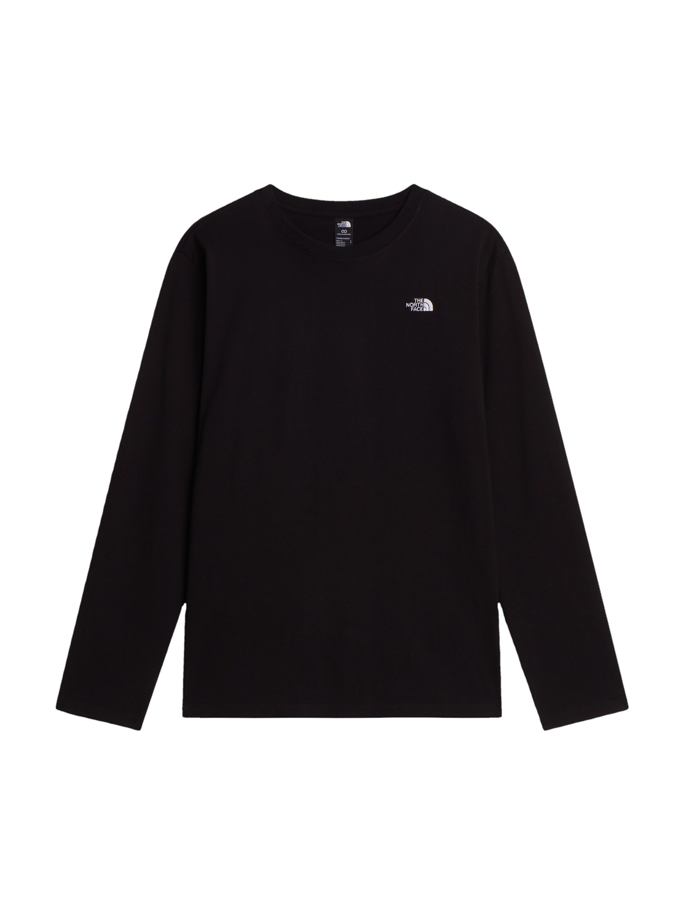 THE NORTH FACE Majica 'Essential Simple Dome' | črna barva: sprednja stran
